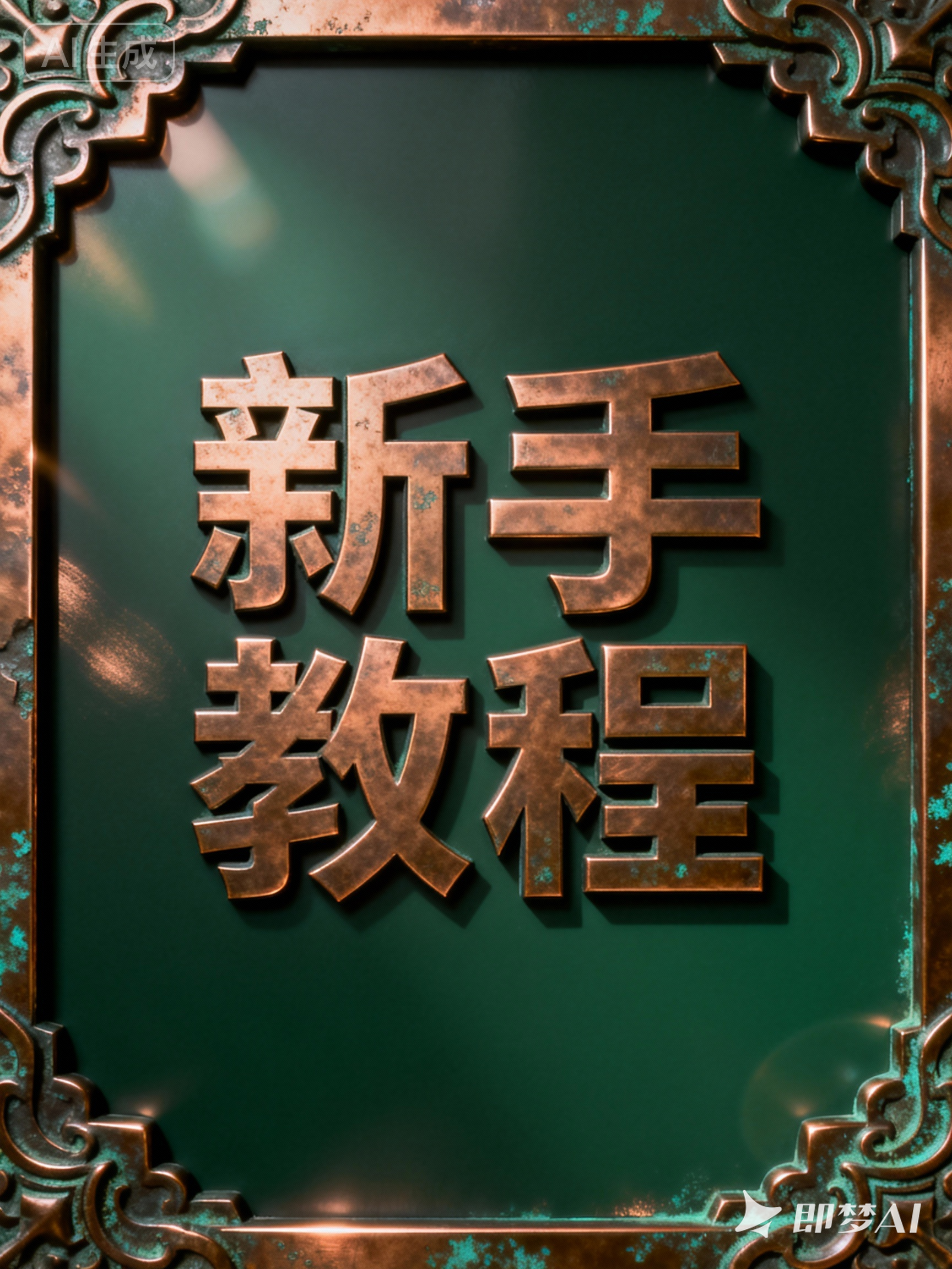 新手必看_ AI 生成浮雕教程